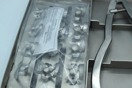 Rubber Dam Instrument Kit with Clamps (Cod. 1007-15)