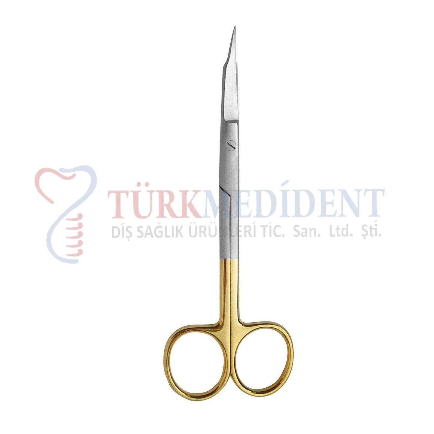 Goldman Fox Scissor Curved 13cm TC (TM-1212)