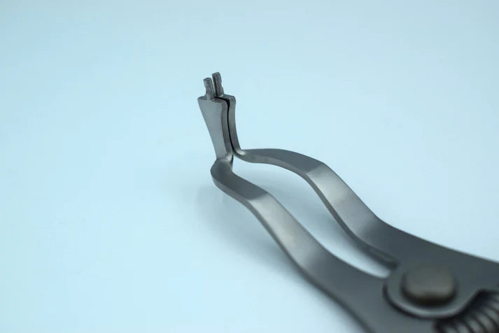 Ivory Rubber Dam Clamp Forceps 17cm (Cod. 1007-6)