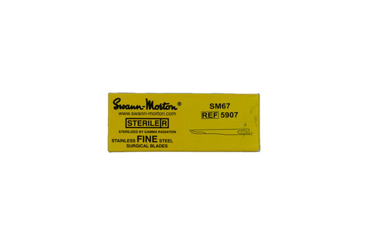 StainlessFINEsteel Surgical blade (25 microblades) sm67 Swann-Morton