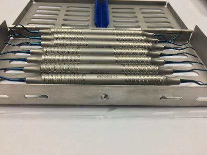 Gracey Curettes Set of 7 Pieces with Titanium Points (Cod. 1013-30)