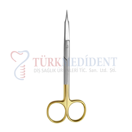 Goldman Fox Scissor Straight 13cm TC (TM-1211)