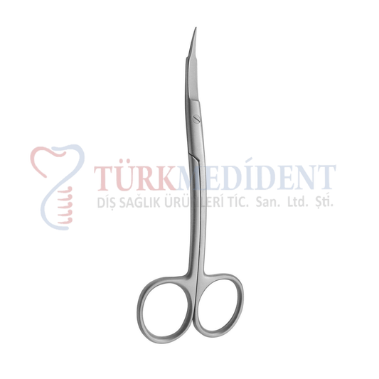 Goldman Fox La Grange Scissor Double Curved 13cm (TM-1218)