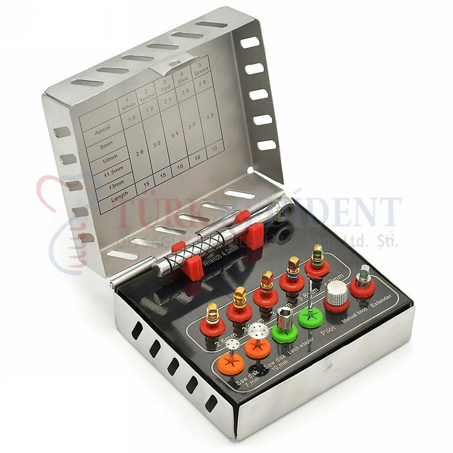 Bone Expander Kit Set of 12 PCS (TM-2801)