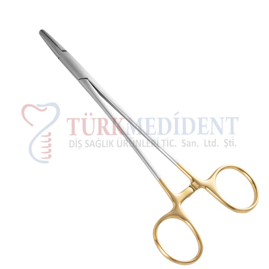 Mayo Hegar Needle Holder 16cm with TC Inserts (TM-1312)