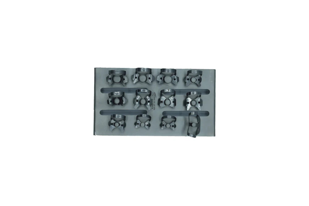 Rubber Dam Clamp Kit with Gray Clamps (Cod. 1007-8)