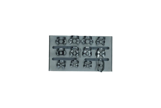 Rubber Dam Clamp Kit with Gray Clamps (Cod. 1007-8)